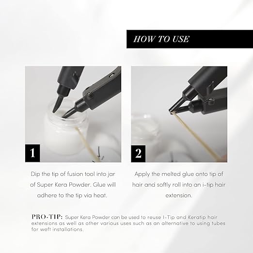 28g Hair Extension Keratin Glue Powder