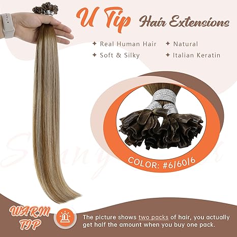 Balayage U Tip Hair Extensions