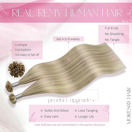 U Tip Hair Extensions 20 Inch