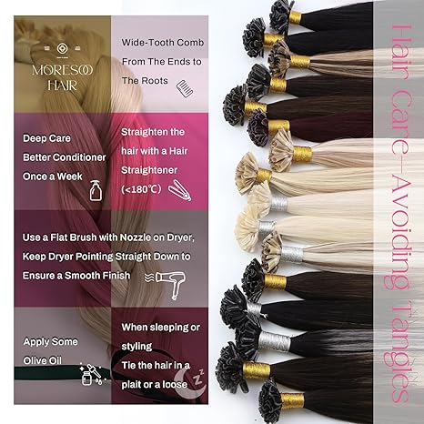 U Tip Hair Extensions 20 Inch